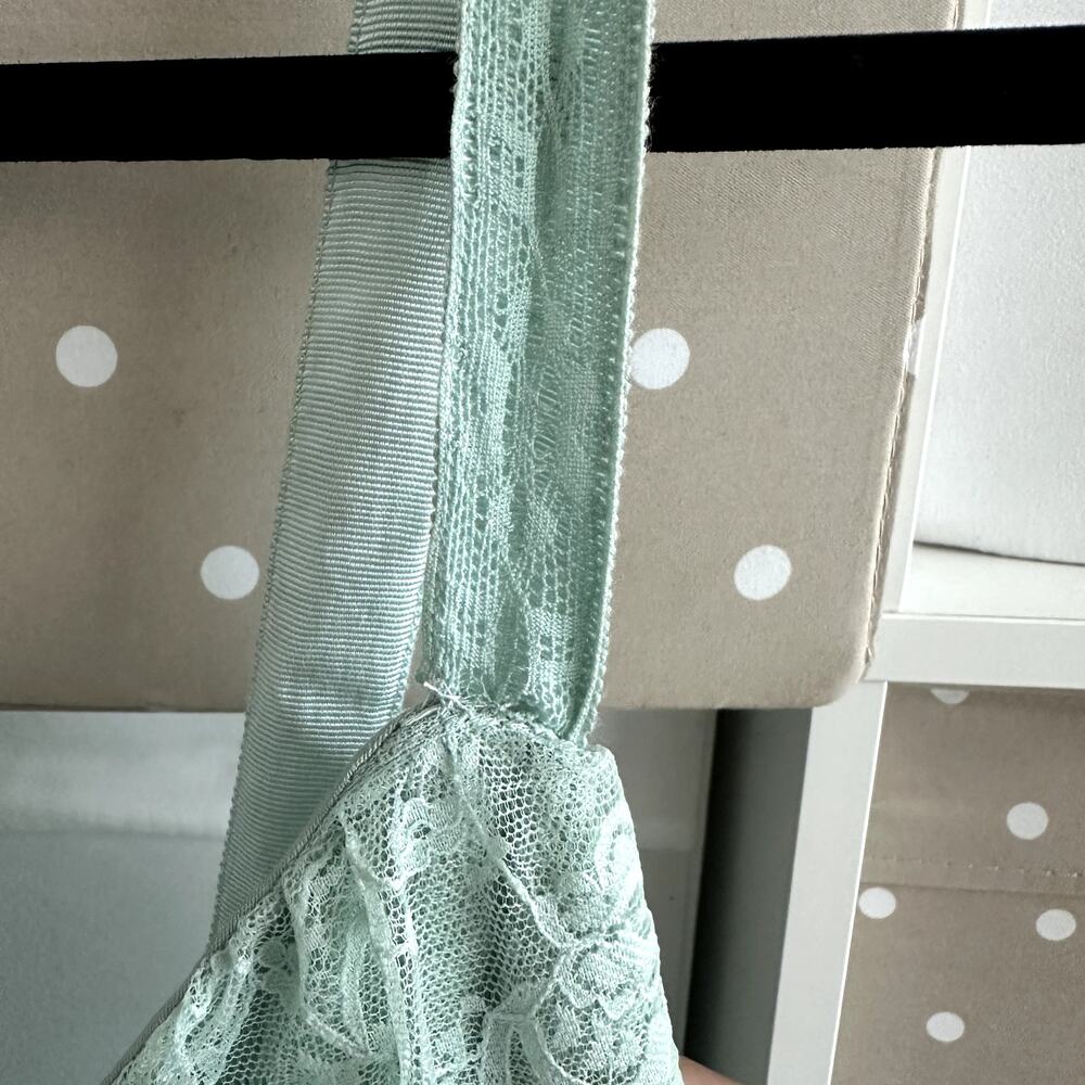 LoveShackFancy Sharelle Tulle Maxi Dress Gown Mint Green - Picture 5 of 9